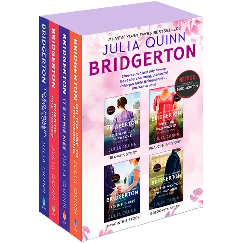Bridgerton Boxed Set 5-8: To Sir Phillip, with Love / When He Was Wicked / It's in His Kiss / On the Way to the Wedding - Paperback