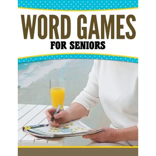 Word Games For Seniors - Paperback
