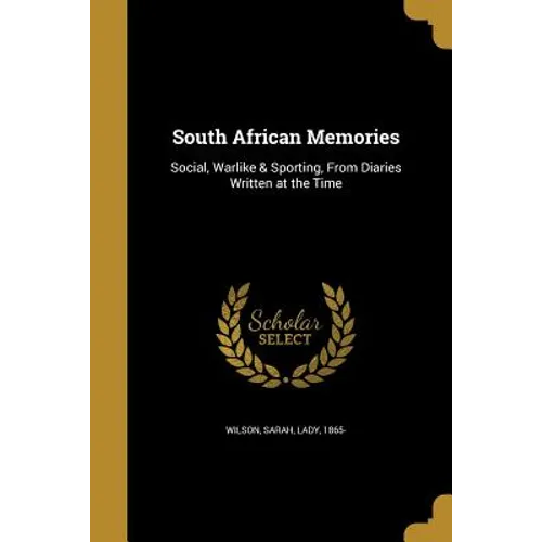 South African Memories - Paperback