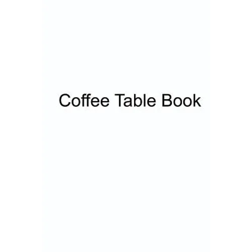 Coffee Table Book - Paperback