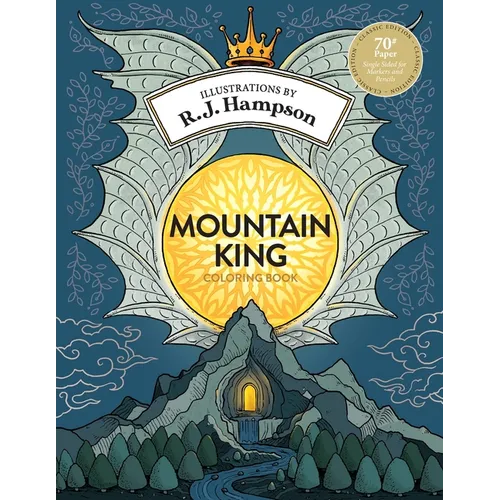 Mountain King Coloring Book - Paperback