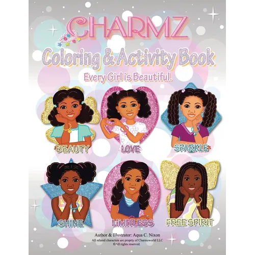 Charmz Coloring & Activity Book - Paperback