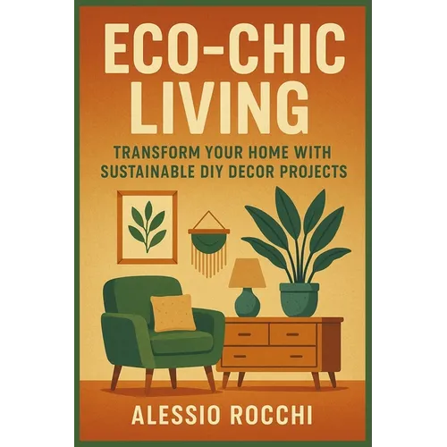Eco-Chic Living: Transform Your Home with Sustainable DIY Decor Projects: A Practical Guide to Crafting Stylish and Environmentally Friendly Home Acce - Paperback