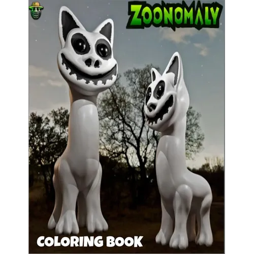 Zoonomaly Coloring Book: 40+ High-Quality Designs Great Gifts For Children, Kids, Boys, and Girls