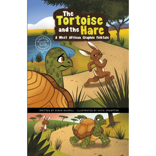 The Tortoise and the Hare: A West African Graphic Folktale - Hardcover