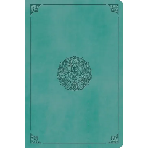 ESV Value Compact Bible (Trutone, Turquoise, Emblem Design)