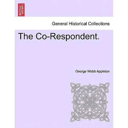 The Co-Respondent. - Paperback