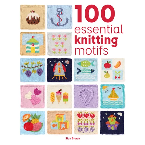 100 Essential Knitting Motifs - Paperback