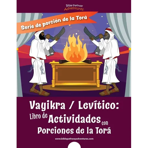 Vayikra Levítico: Libro de Actividades con Porciones de la Torá - Paperback