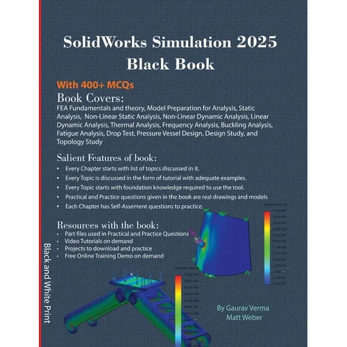 SolidWorks Simulation 2025 Black Book