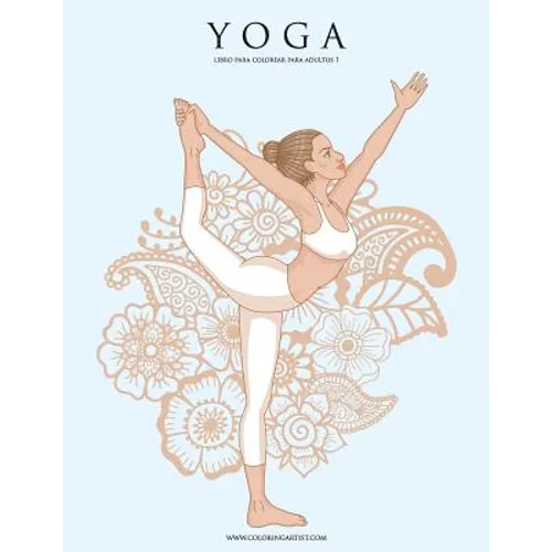 Yoga libro para colorear para adultos 1 - Paperback