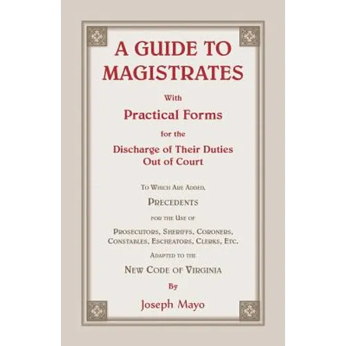 A Guide to Magistrates - Paperback