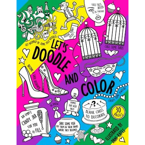 Let's Doodle & Color: A doodling, coloring and activity book