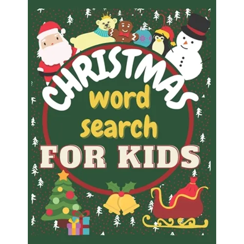 Christmas Word Search for Kids: Christmas Activity Book - Buster Brain Games - Workbook Game for Learning - Great Gift for Christmas - Gift for kids - Paperback