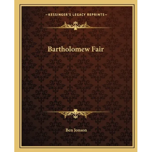 Bartholomew Fair - Paperback