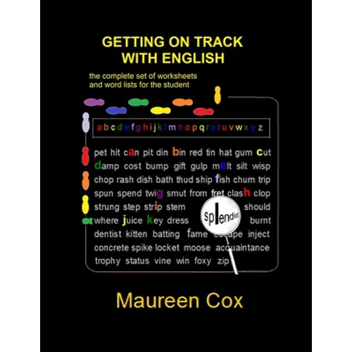 Getting on Track with English: the complete set of worksheets and word lists for students - Paperback