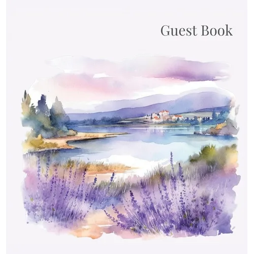 Guest book (hardback), comments book, guest book to sign, vacation home, holiday home, visitors comment book - Hardcover