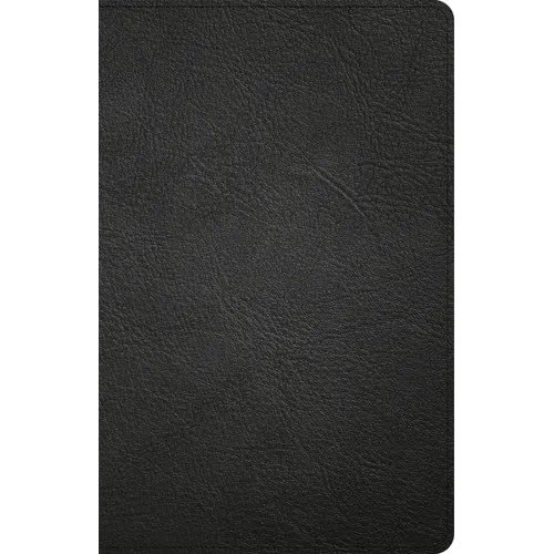 NASB Large Print Personal Size Reference Bible, Black Genuine Leather, Indexed - Imitation Leather