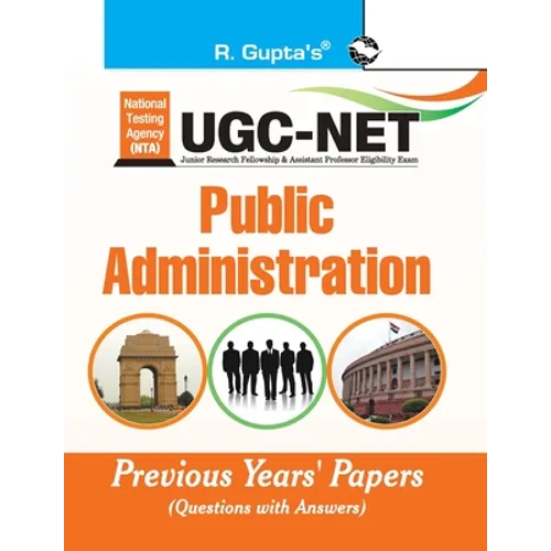 Nta-Ugc-Net: Public Administration Previous Years Paper (Solved) - Paperback