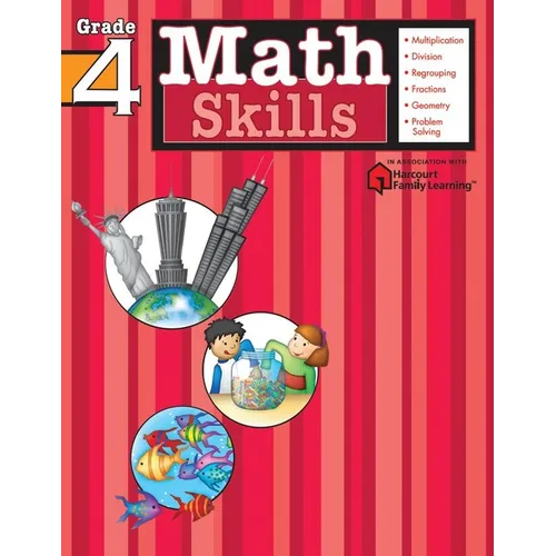 Math Skills, Grade 4 - Paperback