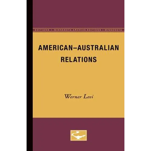 American-Australian Relations - Paperback
