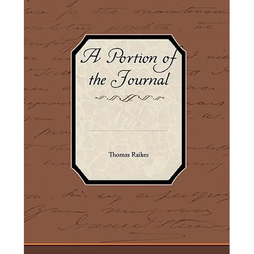 A Portion of the Journal - Paperback