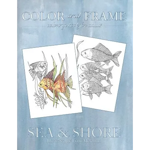 Color and Frame: Sea & Shore - Paperback