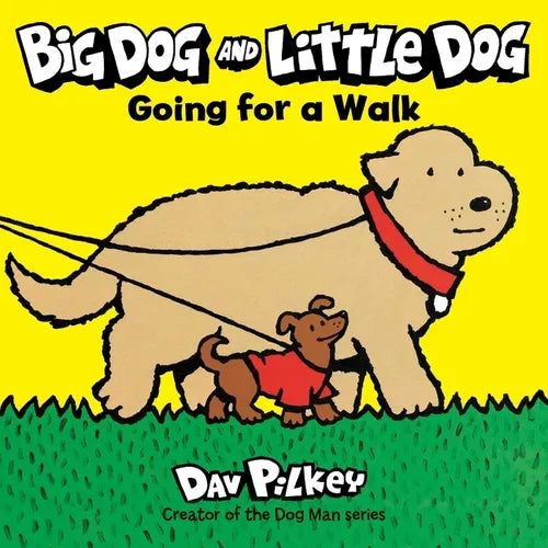 Big Dog and Little Dog Going for a Walk - Board Book