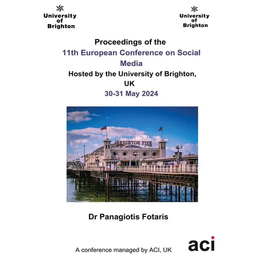 ECSM 2024-Proceedings of the 11th European Conference on Social Media - Paperback