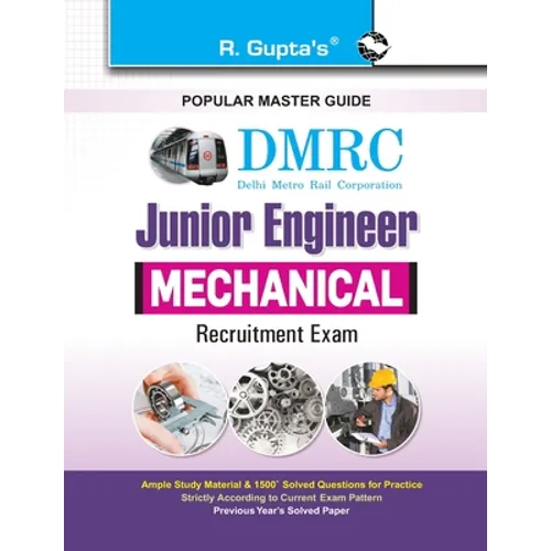 Dmrc: Junior Engineer Mechanical Exam Guide - Paperback