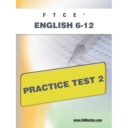 FTCE English 6-12 Practice Test 2 - Paperback