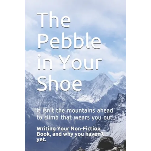 The Pebble in Your Shoe: Writing Your Non-fiction Book, and Why You Haven't - Yet. - Paperback