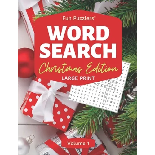 Word Search: Christmas Edition Volume 1: 8.5