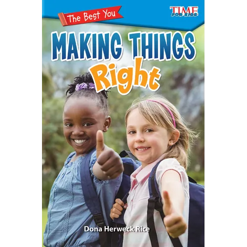 The Best You: Making Things Right - Paperback