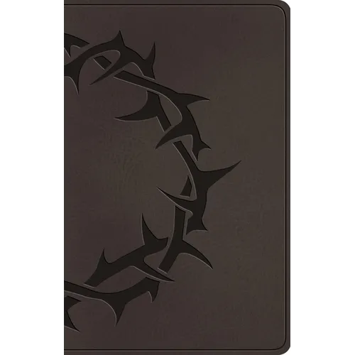 ESV Premium Gift Bible (Trutone, Charcoal, Crown Design)