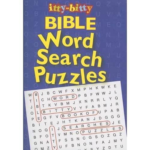 Itty-Bitty Bible Word Search Puzzles