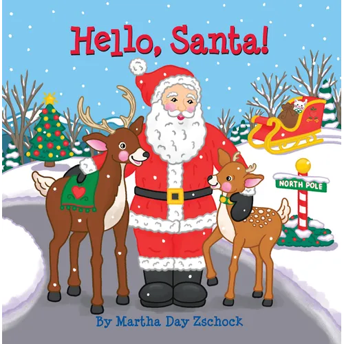 Hello, Santa! - Board Book