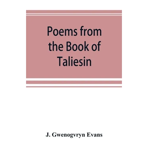 Poems from the Book of Taliesin - Paperback
