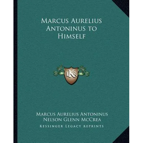 Marcus Aurelius Antoninus to Himself - Paperback