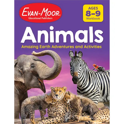 Animals: Amazing Earth Adventures and Activities, Ages 8-9 - Paperback
