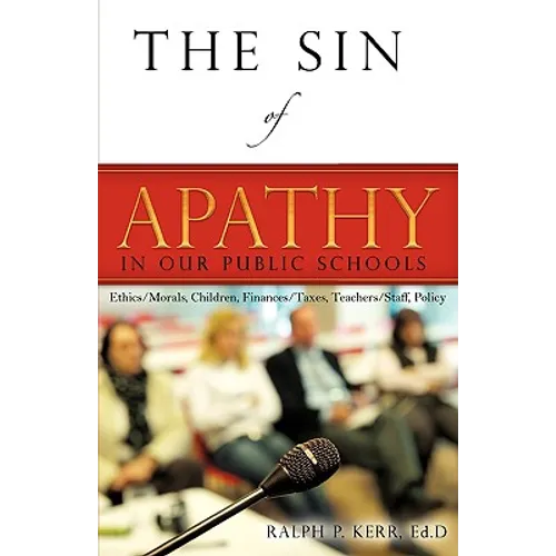 The Sin of Apathy - Paperback