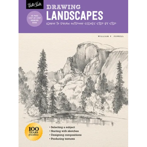 Drawing: Landscapes with William F. Powell: Learn to Draw Outdoor Scenes Step by Step - Paperback