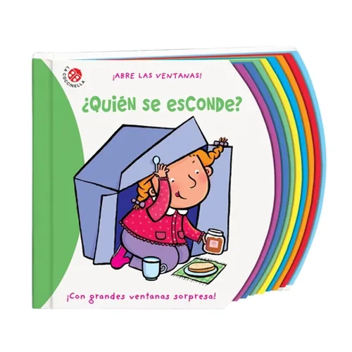 Quien Se Esconde? - Board Book