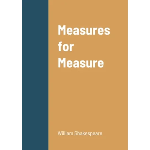 Measures for Measure - Paperback