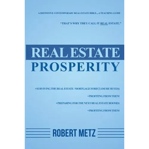 Real Estate Prosperity - Paperback
