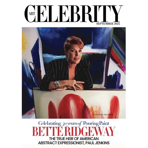 Art Celebrity Launch Collection September 2025 - Bette Ridgeway: Bette Ridgeway, The True Heir of American Abstract Expressionist, Paul Jenkins - Paperback