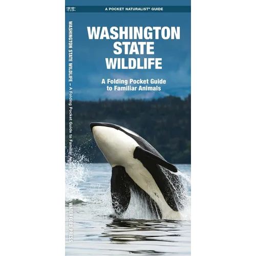 Washington State Wildlife: A Folding Pocket Guide to Familiar Animals