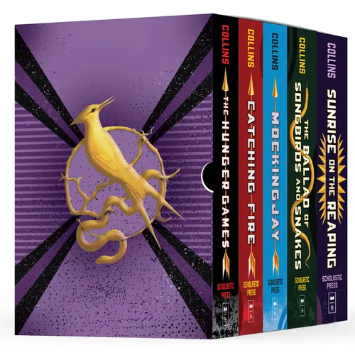 Hunger Games 5-Book Hardcover Box Set (the Hunger Games, Catching Fire, Mockingjay, the Ballad of Songbirds and Snakes, Sunrise on the Reaping) - Boxed Set