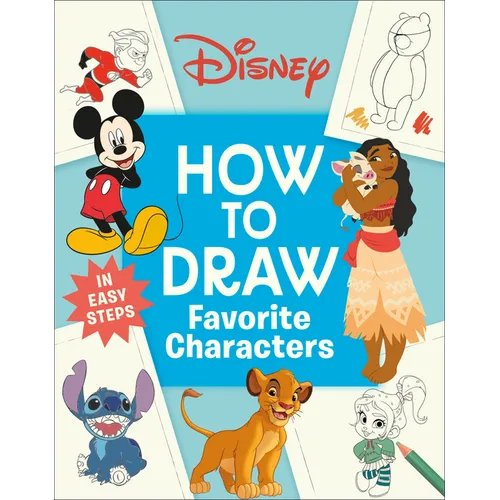 Disney How to Draw Favorite Characters