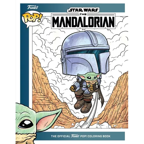 Star Wars: The Mandalorian: The Official Funko Pop! Coloring Book - Paperback
